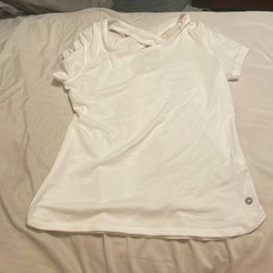Avia white workout tee